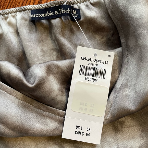 Abercrombie 90s Satin Slip Dress - Picture 6 of 6